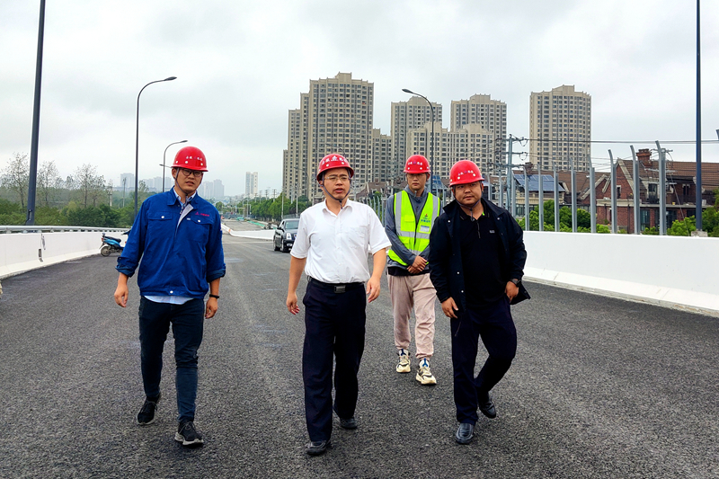 公司黨委書記、董事長(zhǎng)錢申春調(diào)研西二環(huán)項(xiàng)目建設(shè)推進(jìn)工作2